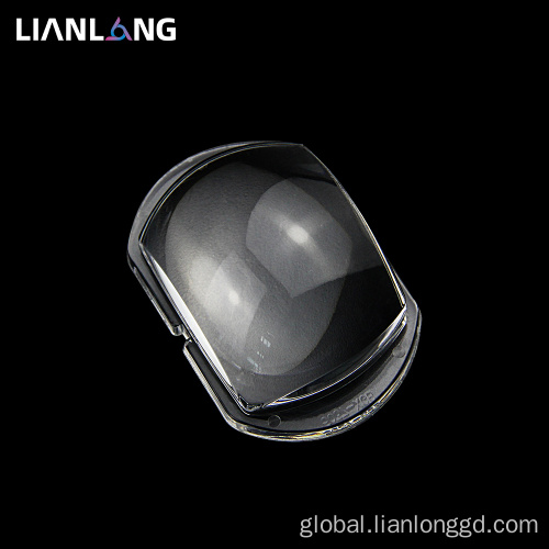 PMMA lens for electric vehicle lighting